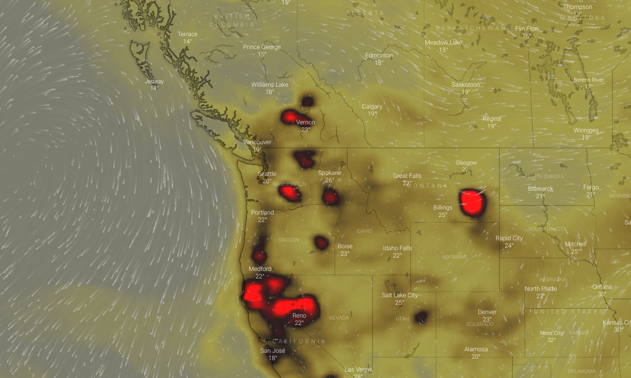 Plan for smoke; real time AQI and smoke forecasting tools